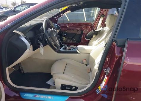 2023 BMW M850I Gtan Coupe xDrive из США, поврежденный, VIN WBAGV8C08PCL00997